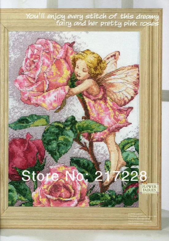 CS-073WM cross stitch kit set embroidery Dreamy Fairy, Flower Fairies.jpg