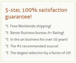 5-star, 100% satisfaction