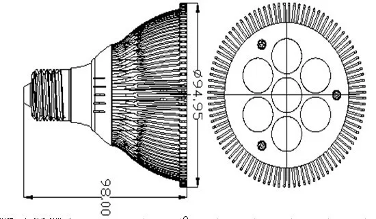 PAR30 14W LED spot