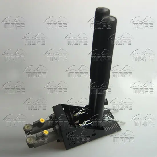 0.75 inch Dual Twin Double Master Cylinders Handles Lockable Vertical Drift Rally Handbrake Hand Brake Hydraulic E-brake DSC_0830