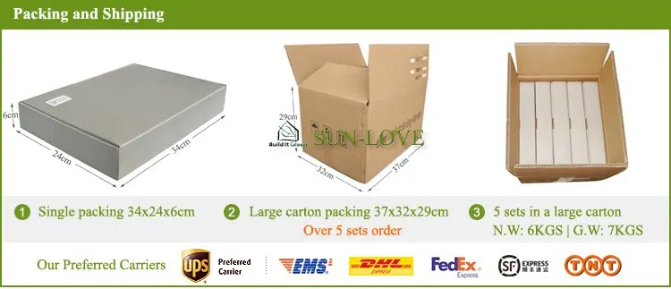 Packing and Shipping Sun-Love Logo