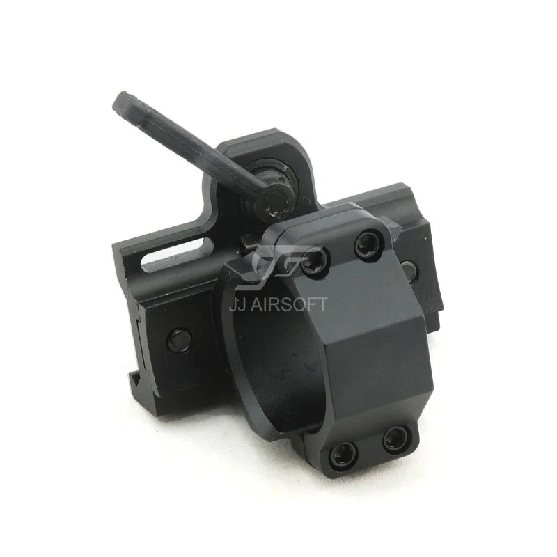 Anel com Riser Airsoft A.r.m.s. Lance Lever jj 30mm 5 High Quality Esporte e Lazer