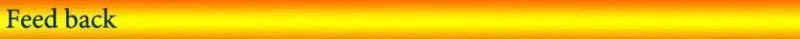 feedback