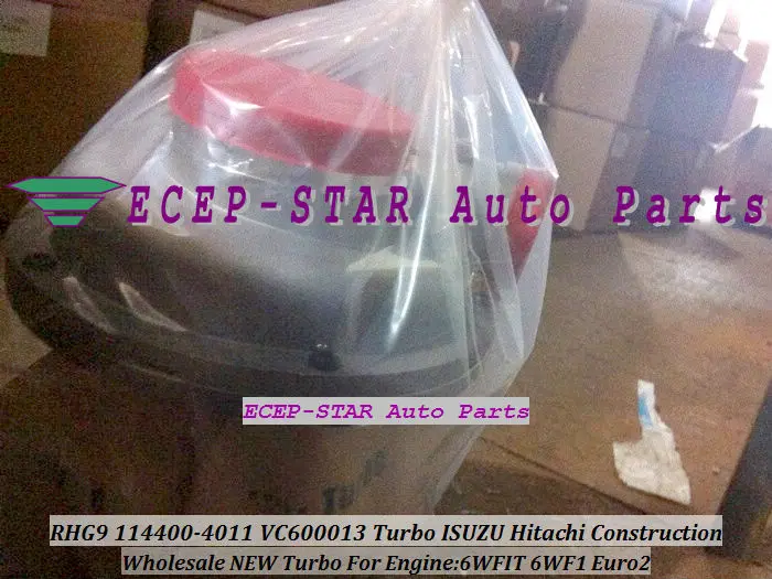 New RHG9 114400-4011 VC600013 Turbo Turbine Fit For ISUZU HITACHI EX470 Construction 6WF1T 6WF1 Euro2 Turbocharger