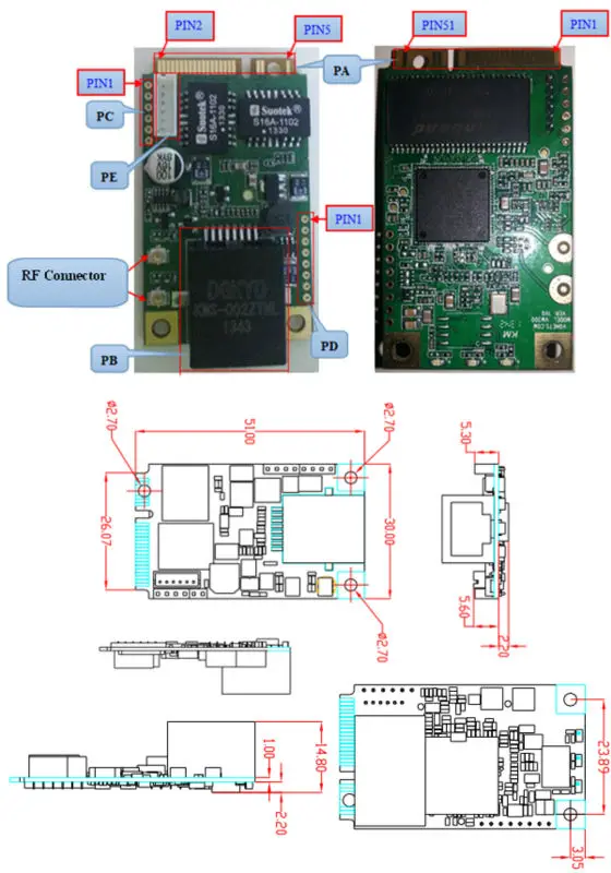 mini wifi module