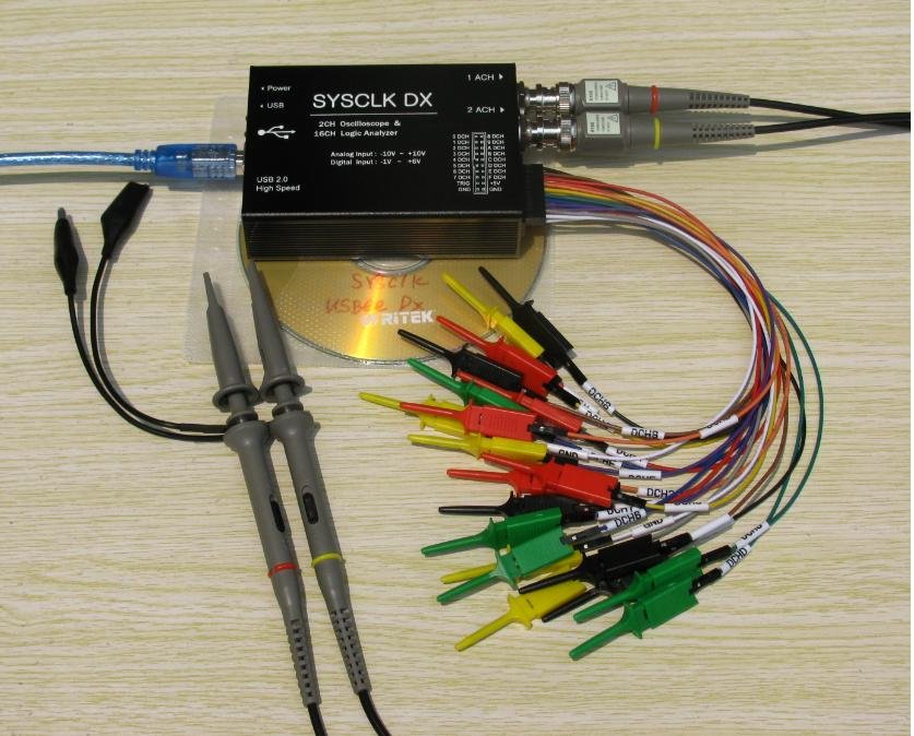New Arrival ! Sysclk Dx, Mixed Signal Oscilloscope, Logic Analyzer Bus