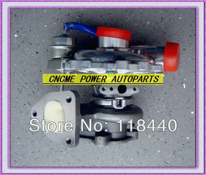 CT16 17201-30030 oil cooled turbo Turbocharger Toyota Hiace Hilux 2.5 D4D 2001- 2.5L 102HP 2KD-FTV 2KD Turbocharger GASKETS (4)