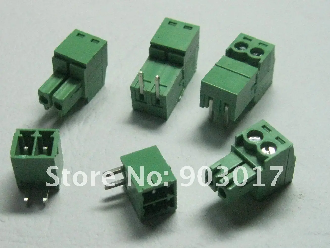 30 pcs Angle 2pin/way Pitch 3.81mm Screw Terminal Block Connector Green Color Pluggable Type with angle pin