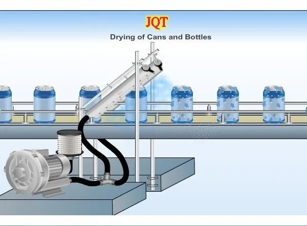 pump drying for beverage