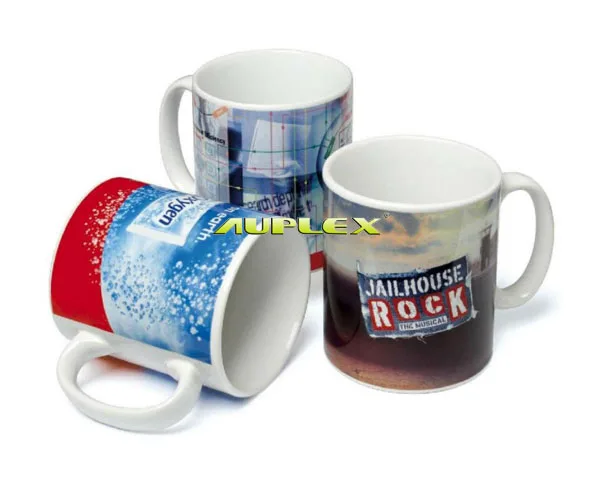 blank white mug m01 with logo