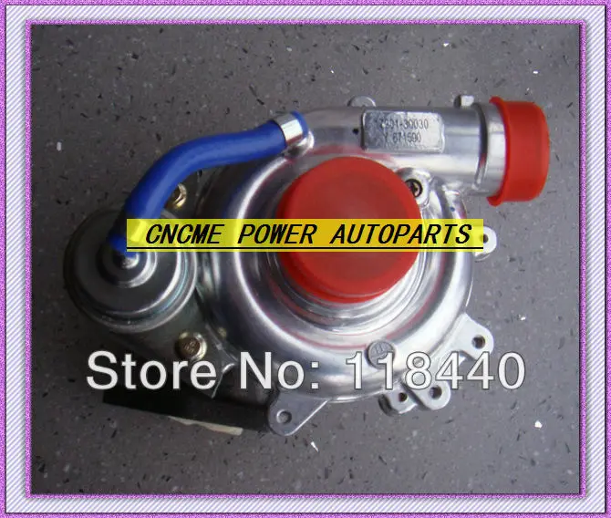CT16 17201-30030 oil cooled turbo Turbocharger Toyota Hiace Hilux 2.5 D4D 2001- 2.5L 102HP 2KD-FTV 2KD Turbocharger GASKETS (6)