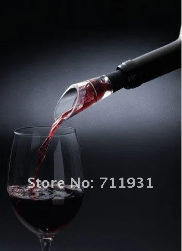 100pcs/lot Brand New White & RED WINE AERATOR Decanter Pourer IMPROVE FLAVOR For whisky Free Shipping