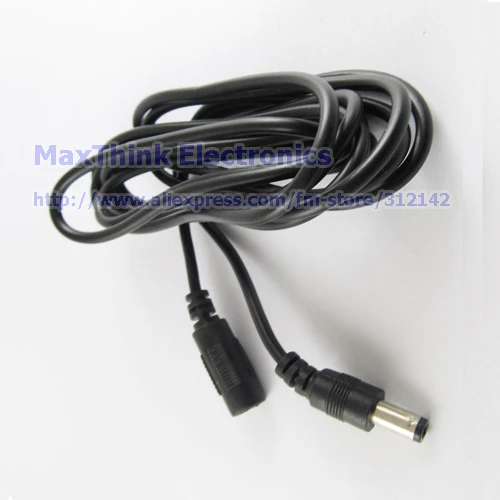 CCTV DC Power 5.5mm x 2.1mm Female To Male Cable Adapter Extension Cord 2M5pcs CCTV DC Power 5.5mm x 2.1mm Female To Male Cable Adapter Extension Cord 2M.jpg