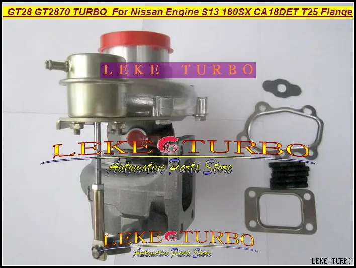Wholesale New GT28 GT2870 AR.64 Turbo Turbine Turbocharger For Nissan engine S13 180SX CA18DET T25 Flange (4)