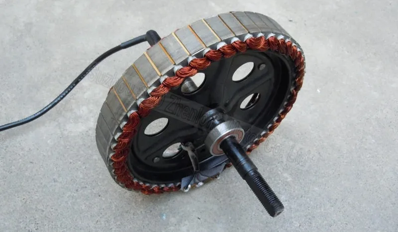 Cheap E-bike hub motor rotor 72V 1500W / electric bike motor stator /e-scooter motor repair parts G-M031 8