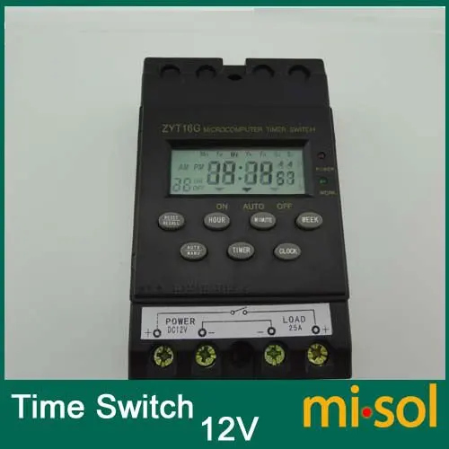 Time switch 12v-4