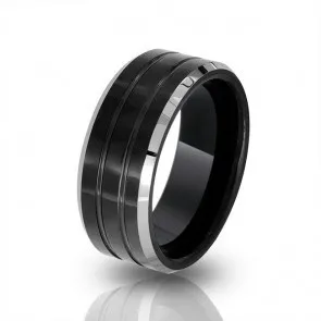 double-groove-black-silver-beveled_fj-tur-401_1