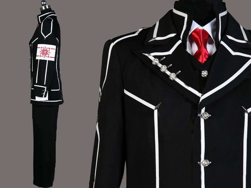 Vampire Knight Boy Day Class black Uniform Cosplay Costume   @@@120 