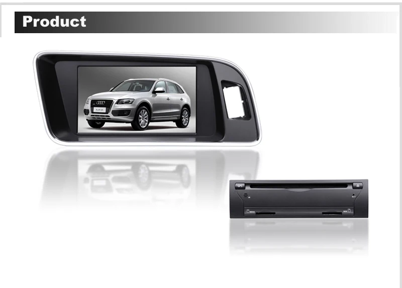 Discount Car GPS DVD Navigation for Audi Q5(2008-2012) with Bluetooth 0