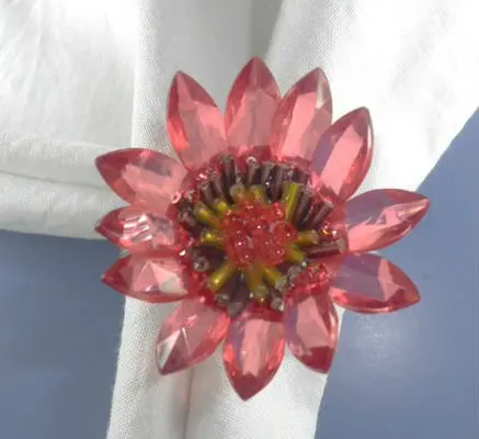 aliexpress acrylic napking ring with polybag