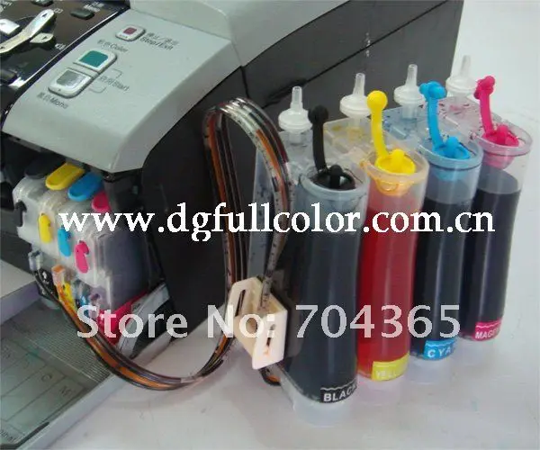 Free shipping  New printer CISS continuous ink system  with ink for Brother MFC-J415W