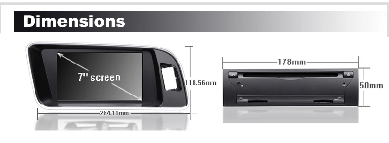 Cheap Car GPS DVD Navigation for Audi Q5(2008-2012) with Bluetooth 1
