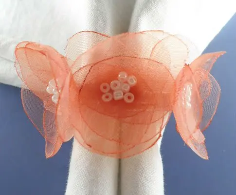 aliexpress acrylic napking ring with polybag
