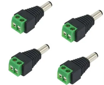 4pcsmalejackconnector