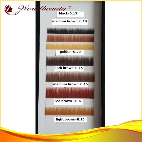 mix color eyebrow