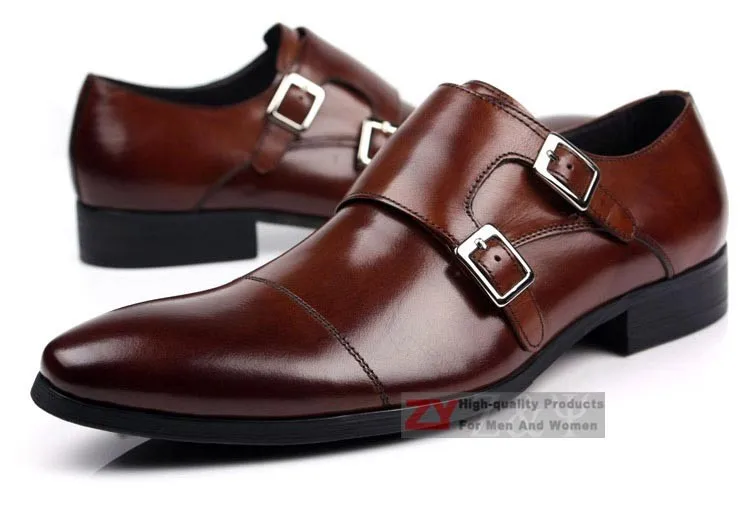 strap formal shoes