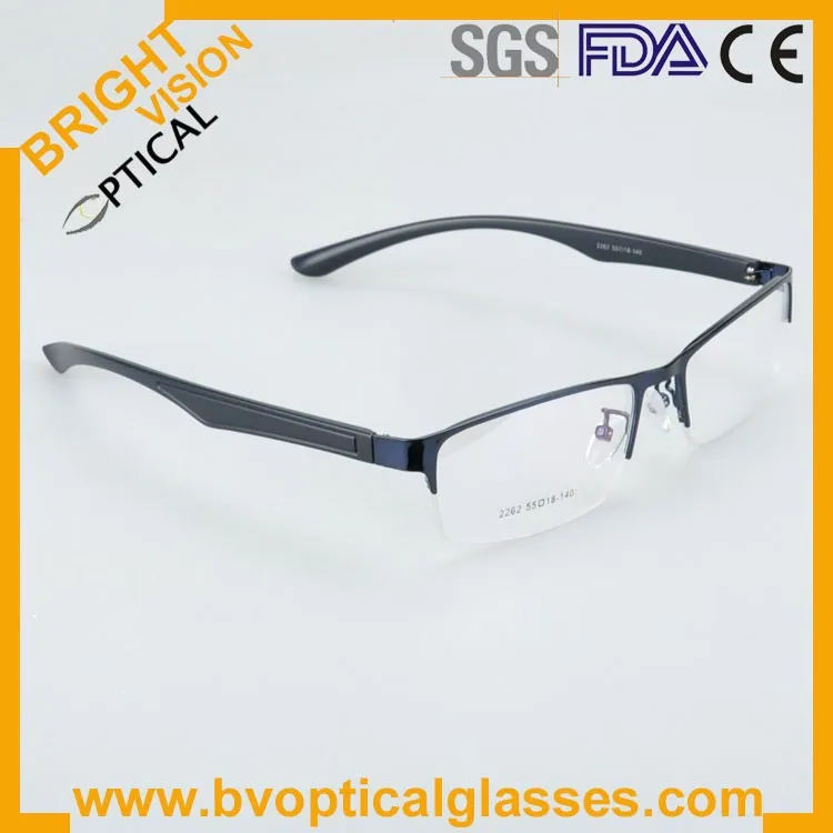 New model half rim metal optical frames glasses2262lan-1