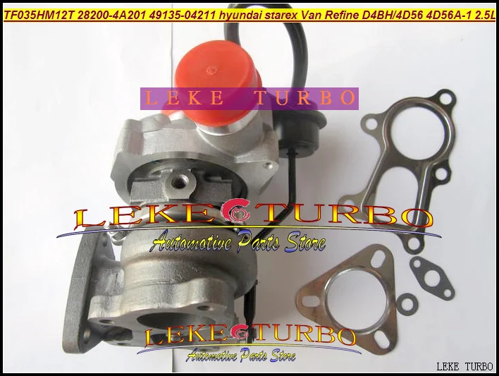 TF035HM-12T-4 28200-4A201 49135-04121 Hyundai Galloper Terracan Starex Van H1 H100 H200 Refine D4BH 4D56T 2.5L Turbocharger (1).JPG