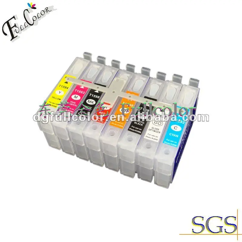 Free shipping  fast deliver 8color refill sublimation ink transfer ink for Epson A3 inkjet printer R2000 R1900