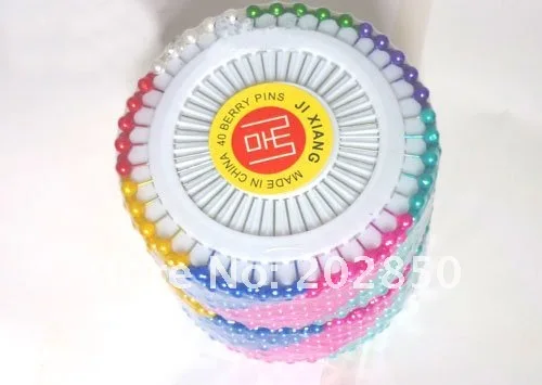 Free shipping pearl pins,shape package pins,40pcs of pins per pack ,