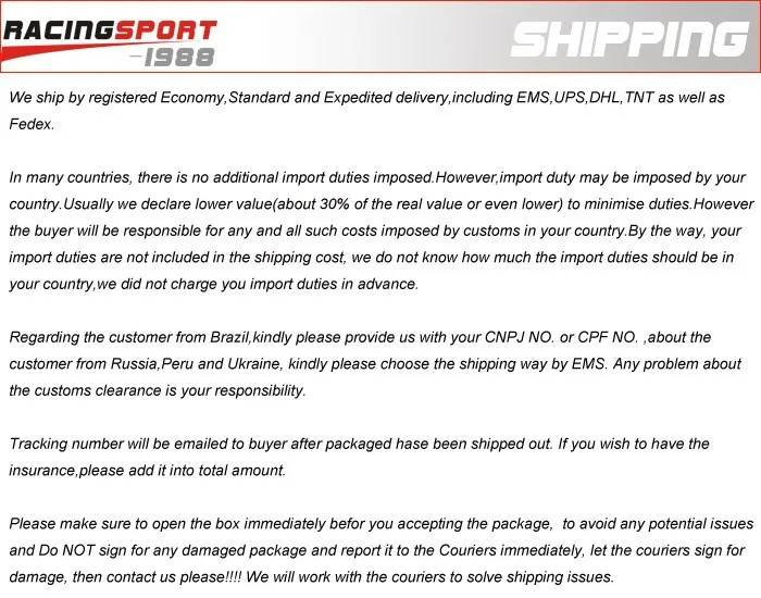 shipping