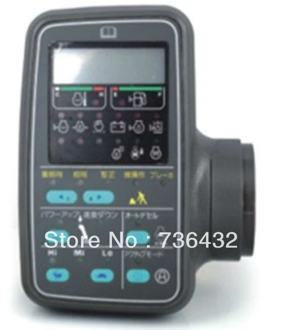 Excavator parts 7834-76-3001 7834-72-4002 PC200-6 6D102 monitor