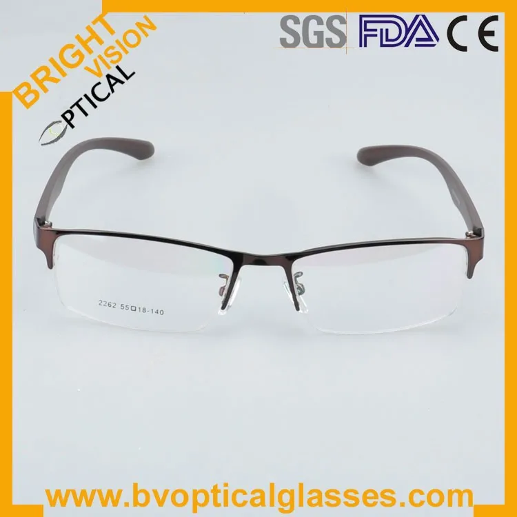 New model half rim metal optical frames glasses2262ka-2