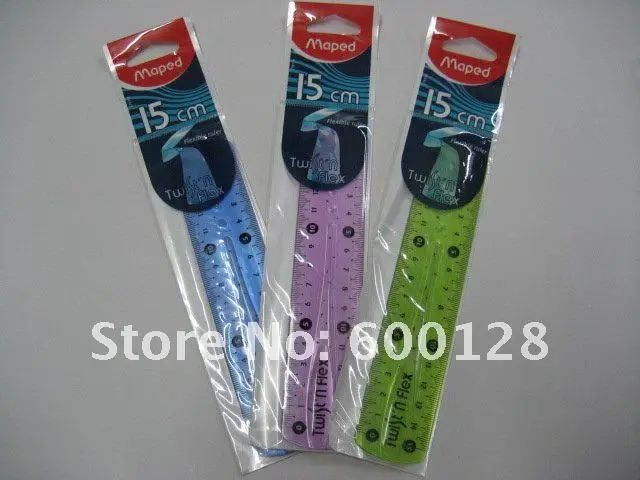 maped 279110 Ultra-soft ruler, Wholesale and retail, MOQ 96 pcs