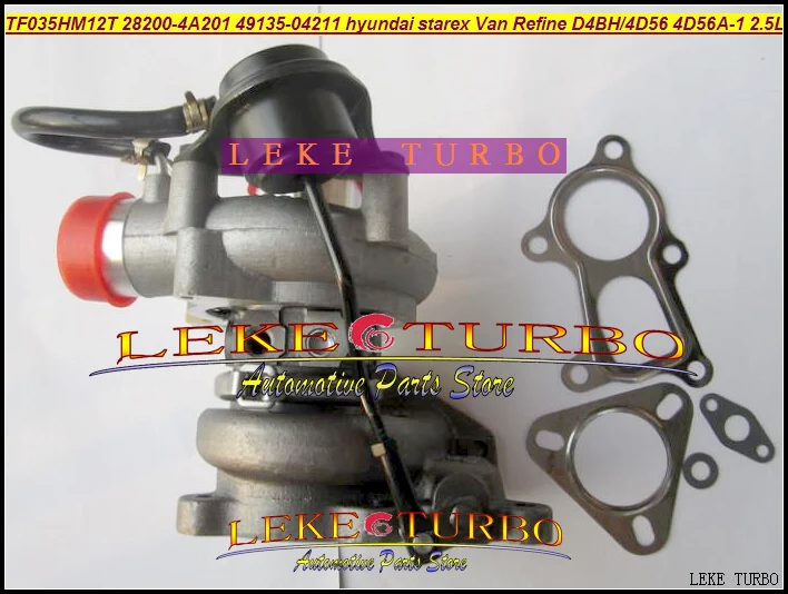 TF035HM-12T-4 28200-4A201 49135-04121 Hyundai Galloper Terracan Starex Van H1 H100 H200 Refine D4BH 4D56T 2.5L Turbocharger (2).JPG