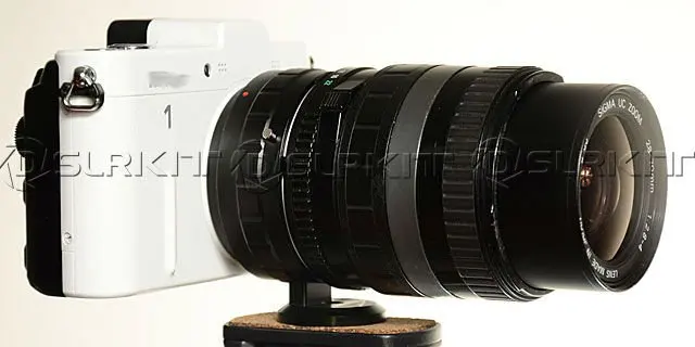 Lens Adapter Ring  with Tripod 1/4" Mount For Minolta MD MC Lens and Nikon V1 J1 1 Mount