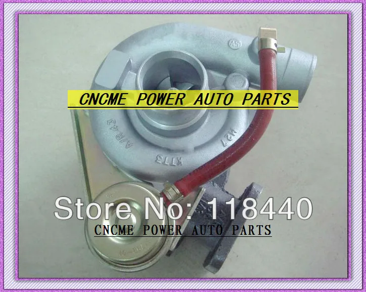 BEST TURBO GT1749S GT17 28230-41422 491037-0002 Turbine Turbocharger For Hyundai Mighty Truck II 3.5T Chrorus bus 1995-1998 D4AE 3.3L 100HP
