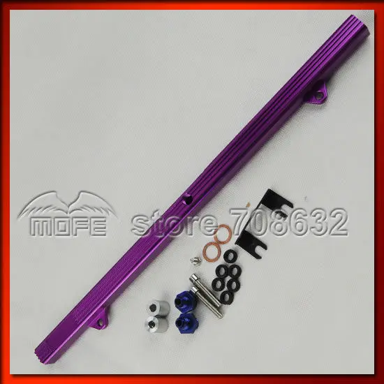 Aluminum Top Feed Injector Fuel Rail Kit For Nissan Skyline R32 R33 R34 RB26DETT RB26 Engine DSC_0927