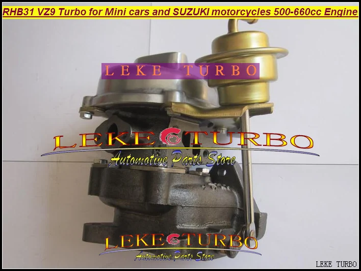 RHB31 VZ9 turbo turbine turbocharger for SUZUKI Mini cars and motorcycles 500CC-660CC engine (7).JPG
