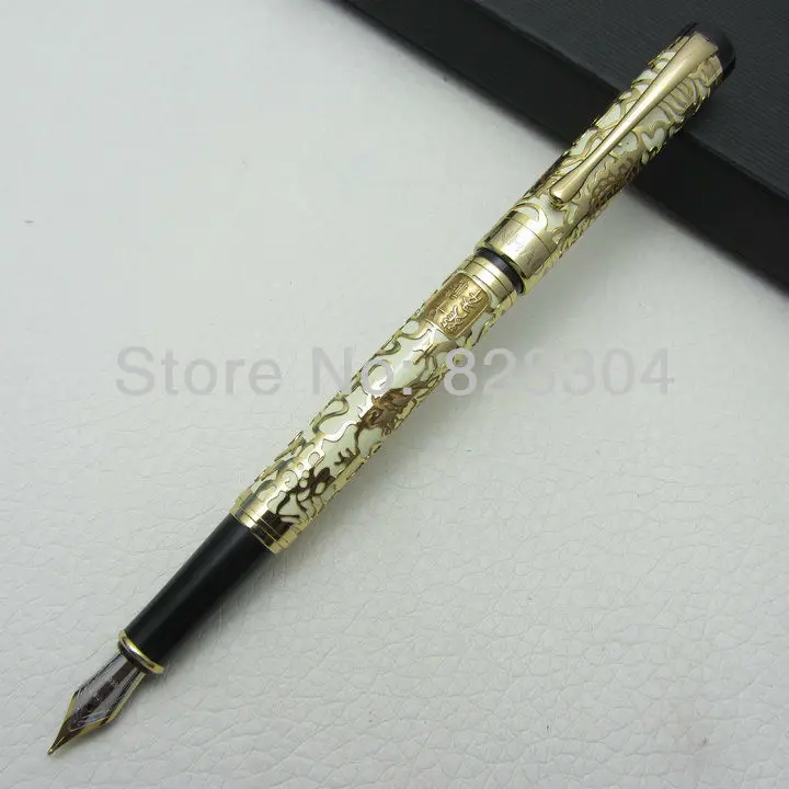 0.7 MM jinhao caneta celulóide caneta gravada