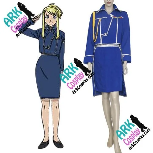 499-FullMetal-Alchemist-Winry-Rockbell-Military-Cosplay-Costume