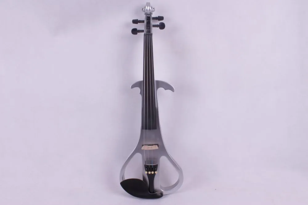 vegetation konvergens Person med ansvar for sportsspil 4/4 Electric Violin Solid Wood 19--29# Dark Silver 4string - Violin -  AliExpress