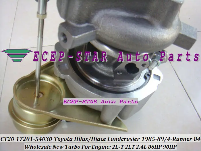 CT20 17201-54030 TURBO TOYOTA HILUX HIACE LANDCRUSIER 1985- 4-Runner  2L-T 2LT 2.4L 86HP turbocharger (5)