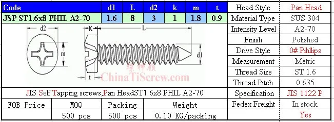 LJSP ST1.6x8A PH A2