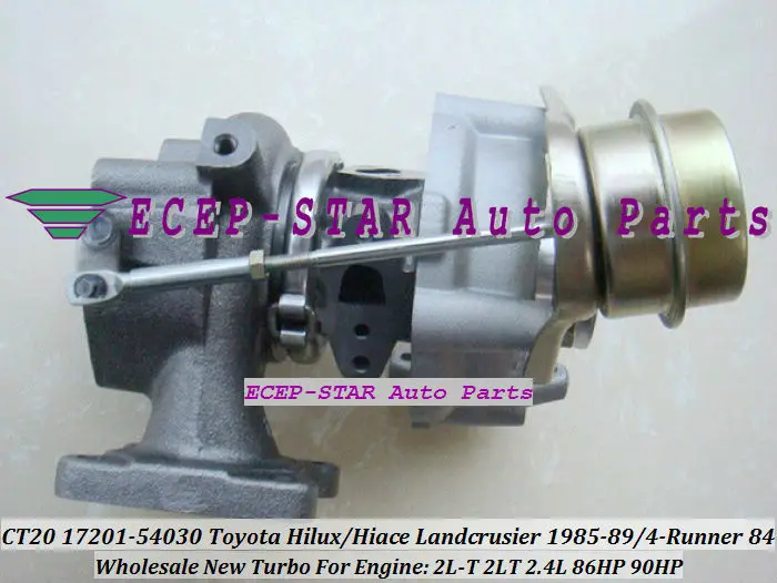 CT20 17201-54030 TURBO TOYOTA HILUX HIACE LANDCRUSIER 1985- 4-Runner  2L-T 2LT 2.4L 86HP turbocharger (7)