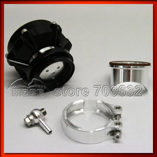 TiAL Q.11BK Q Series Blow Off Valve 50mm BOV Black 11 PSI Spring Aluminum Flange 6